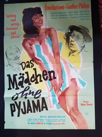 Das Mädchen ohne Pyjama poster