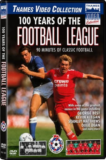 100 Years of the Football League poster