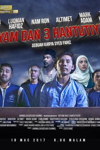 Hisyam dan 3 Hantutiyers poster