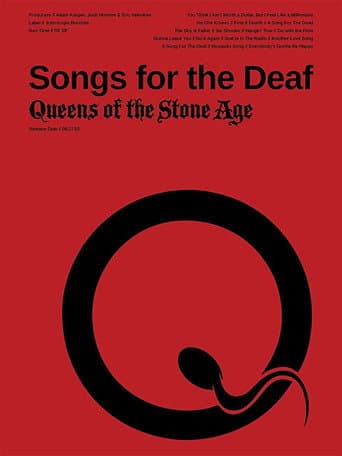 Queens Of The Stone Age – Songs For The Deaf (Real #1) poster