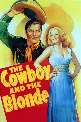 The Cowboy and the Blonde poster