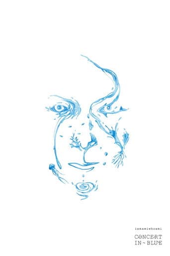 iamamiwhoami: Concert in Blue poster