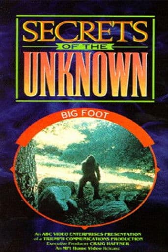Secrets of the Unknown: Big Foot poster