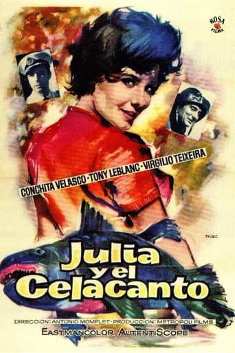 Julia y el celacanto poster