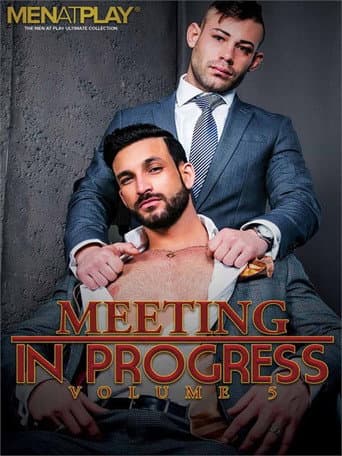 Meeting in Progress 5 poster
