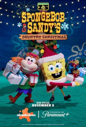 SpongeBob and Sandy’s Country Christmas poster