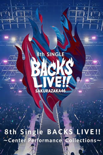 櫻坂46『Sakurazaka46 8th Single BACKS LIVE!! ~Center Performance Collections~』 poster