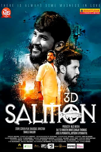 Salmon 3D poster