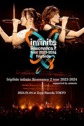 fripSide infinite Resonance 2 tour 2023-2024 at Zepp OSAKA&TOKYO supported by animelo poster