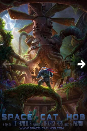 Space Cat Hob poster