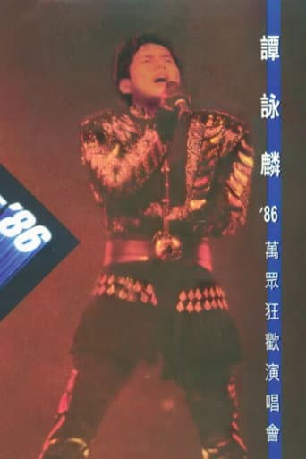 譚詠麟'86萬眾狂歡演唱會 poster