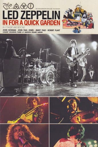 Led Zeppelin - In For A Quick Garden poster