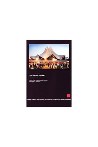Tangerine Dream - Live at the Tempodrome Berlin poster