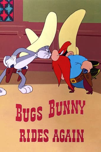 Bugs Bunny Rides Again poster