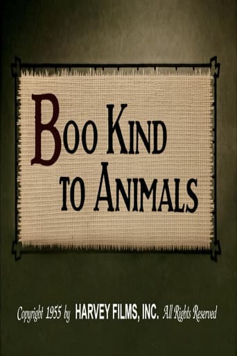 Boo Kind to Animals poster