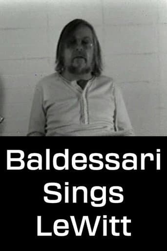 Baldessari Sings LeWitt poster