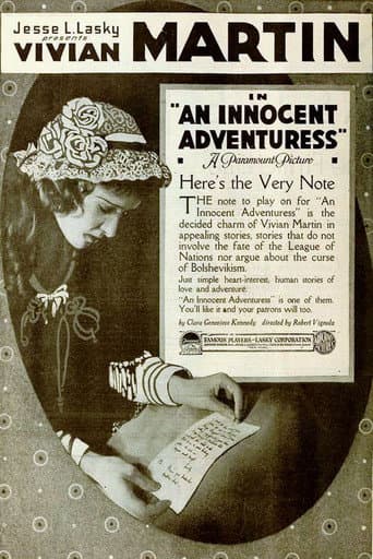 An Innocent Adventuress poster