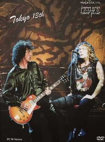 Robert Plant & Jimmy Page: Live In Tokyo on 13 February 1996 poster