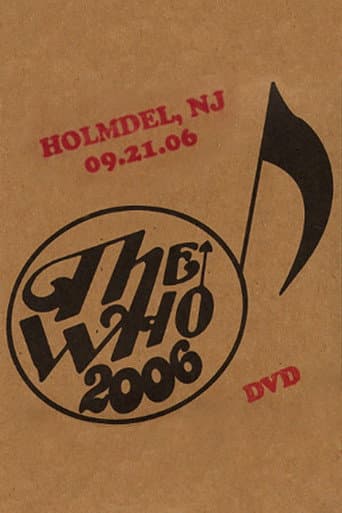 The Who: Holmdel 9/21/2006 poster