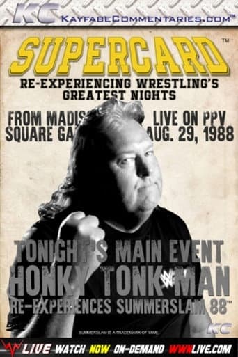 Supercard: Summerslam 88 with The Honky Tonk Man poster
