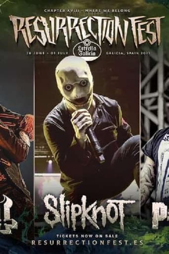 Slipknot - Live at Resurrection Fest EG 2023 poster