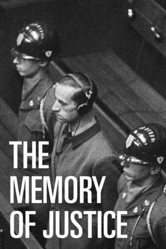 The Memory of Justice poster