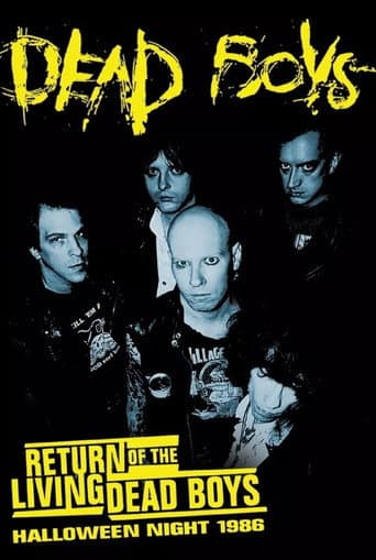 Return of the Living Dead Boys – Halloween Night 1986 poster