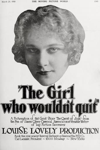 The Girl Who Wouldn't Quit poster