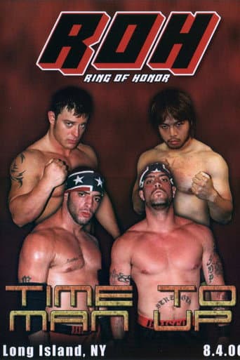 ROH: Time To Man Up poster