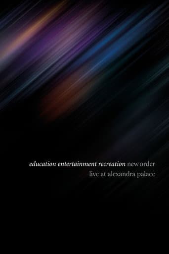 New Order Live At Alexandra Palace poster