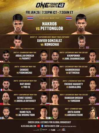 ONE Friday Fights 49: Nakrob vs. Pettonglor poster