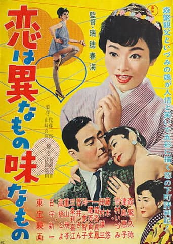 Love is Different and Delicious poster