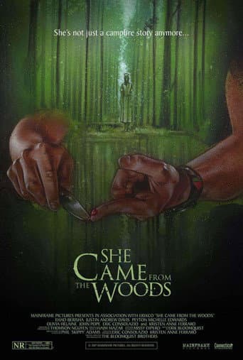 She Came from the Woods poster