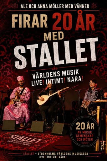 Ale och Anna Möller med vänner firar 20 år med Stallet poster