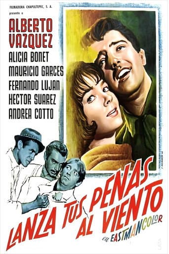 Lanza tus penas al viento poster