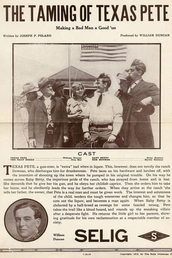 The Taming of Texas Pete poster