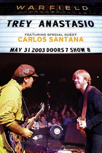 Trey Anastasio: Live at the Warfield poster