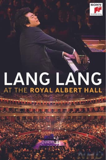 Lang Lang at the Royal Albert Hall poster