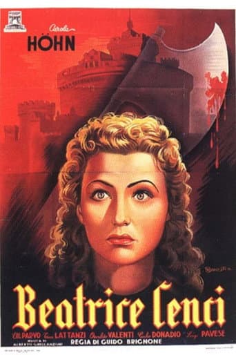 Beatrice Cenci poster