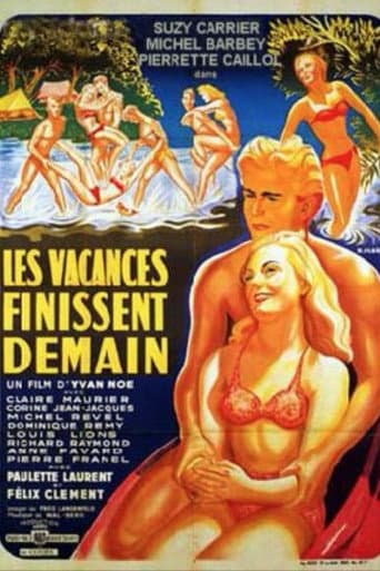 Les vacances finissent demain poster