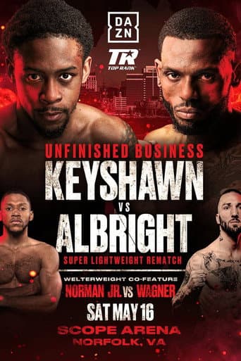 Keyshawn Davis vs. Nahir Albright II poster