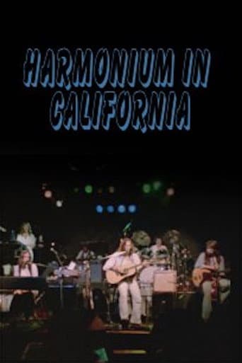 Harmonium in California poster