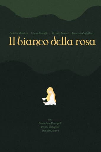 il bianco della rosa poster