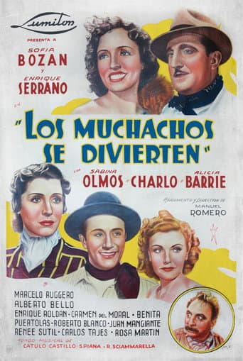 Los muchachos se divierten poster