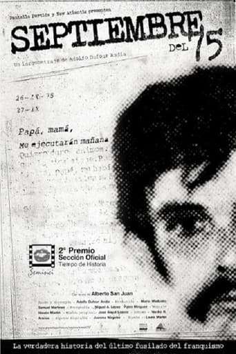 Septiembre del 75 poster