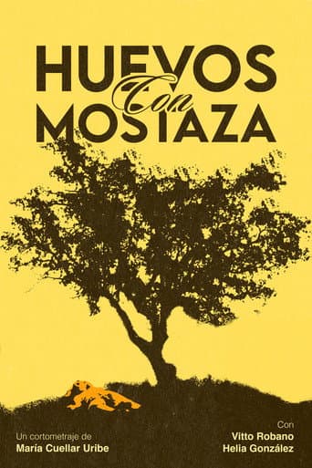 Huevos con mostaza poster