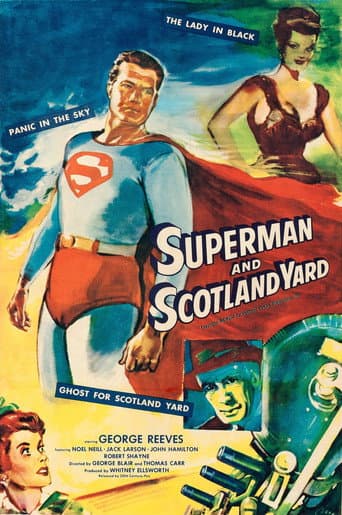 Superman and Scotland Yard poster