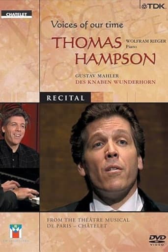 Thomas Hampson: Voices of Our Time poster
