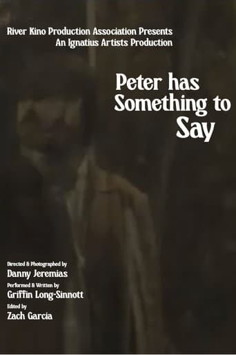Peter Has Something to Say poster