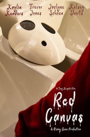 Red Canvas poster